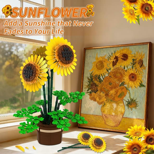 Detalle 2 de kiothdre Sunflower Building Set