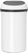 Detalle 2 de Brabantia Touch Bin 60 Liter Weiß 🗑