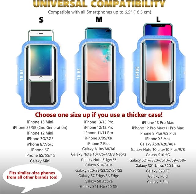 Thumbnail 4 de TRIBE Water Resistant Armband for iPhone Pro Max