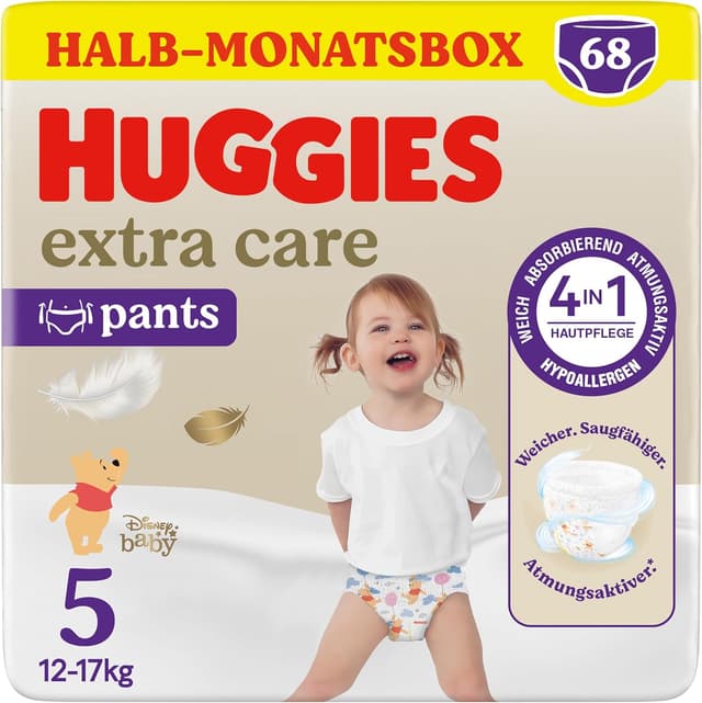 Thumbnail 6 de HUGGIES Pants Extra Care Größe 4 Windeln 👶