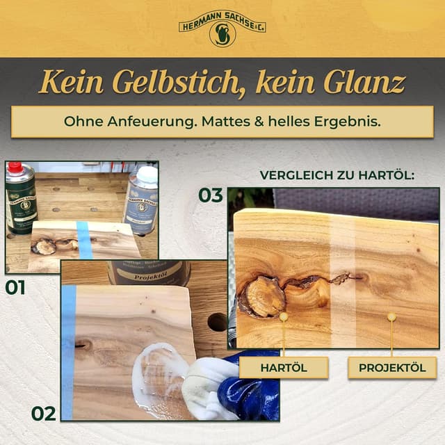 Thumbnail 3 de Hermann Sachse Huile de projet 500 ml đȘ”