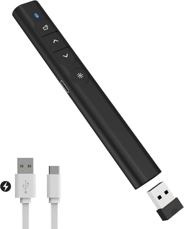 Detalle de SunnyOcean 2.4GHz presentation clicker