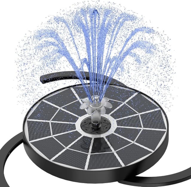 Detalle de AISITIN Solar Springbrunnen 3,7 W für Außen