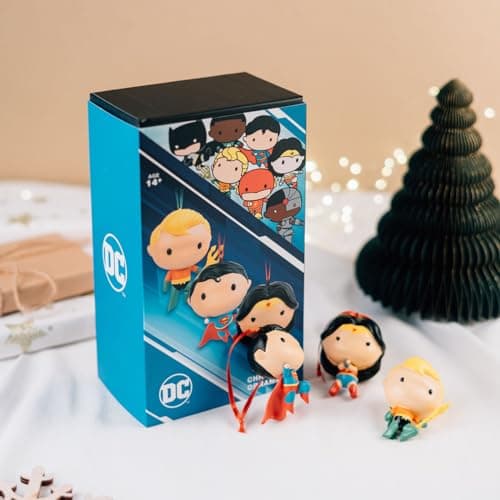 Thumbnail 4 de Grupo Erik Set Adornos Navidad DC Comics - Superhéroes para tu árbol 🎄