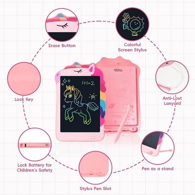 Thumbnail 4 de Unicorn Toys LCD Writing Tablet 8.5 inch
