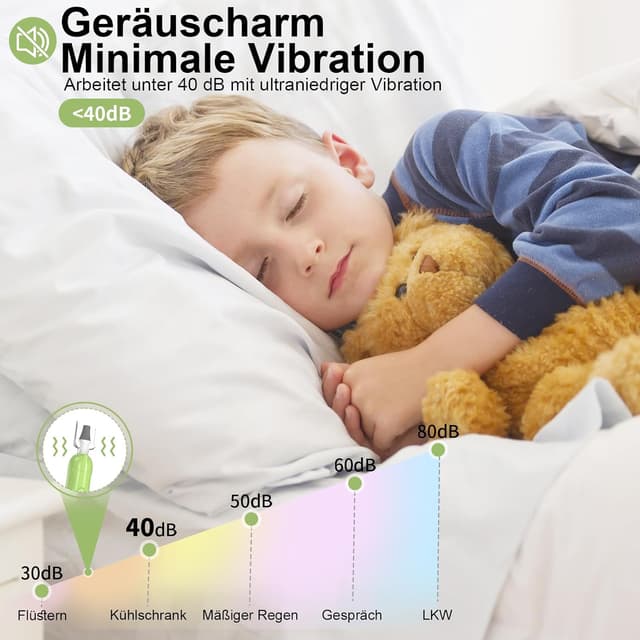 Thumbnail 6 de AOMEES Elektrische Nagelfräser Set mit 9 Aufsätzen