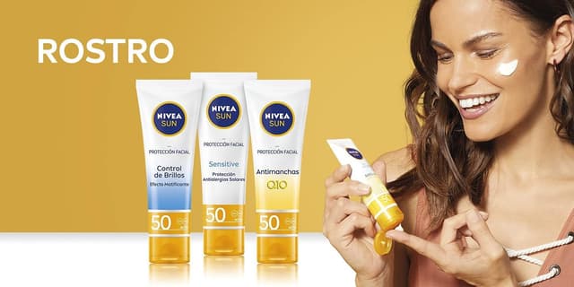Detalle de Nivea Protector Solar Facial SPF 50 – protection visage au quotidien (50 ml)