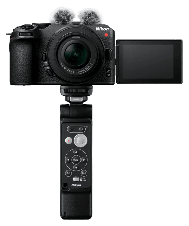 Detalle de Nikon Z30 + 16-50mm Vlog-Set für Vlogging & Streaming
