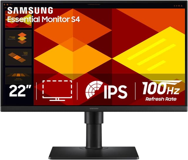 Detalle de Samsung 22” S40GD Borderless Business Monitor (LS22D402GANXGO) with IPS, 100Hz & Eye Saver Mode