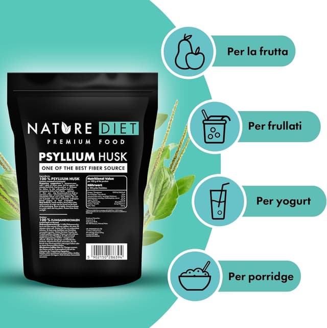 Thumbnail 3 de Nature Diet Cáscara de Psyllium 450 g