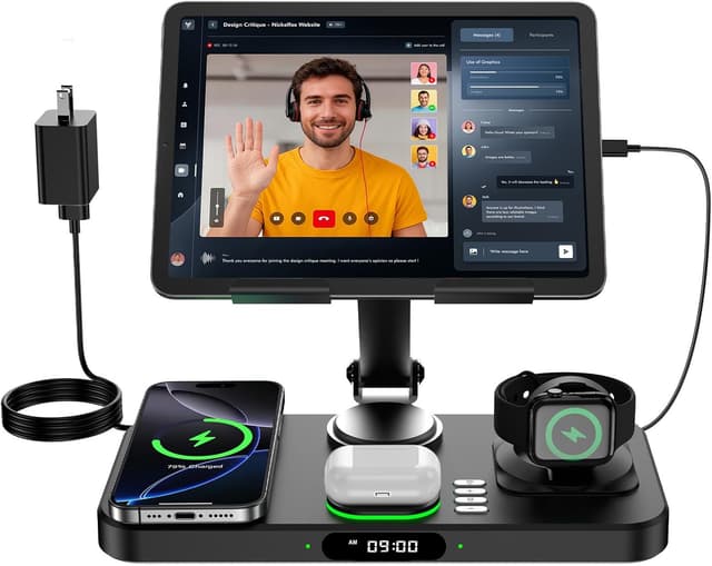 Detalle de 6-in-1 Wireless Charger 30W