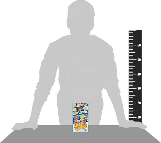 Detalle de Duck & Cover di Asmodee, gioco da tavolo per 2-7 giocatori (8+ anni) in italiano