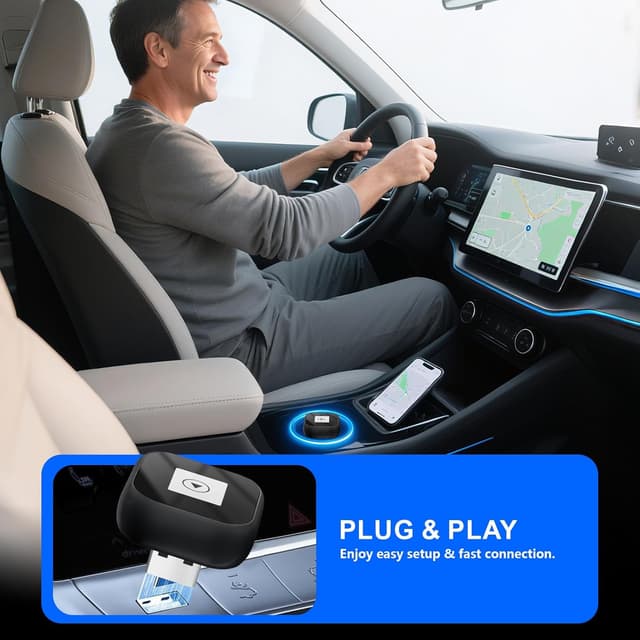 Detalle de Nawchedo Adattatore Carplay Wireless 2025