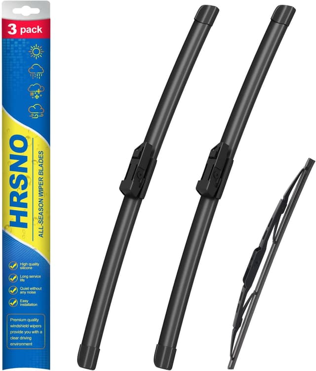 Detalle de HRSNO 24” + 17” Windshield Wipers with 13” Rear Wiper Blade Set (Pack of 3) for GMC Terrain 2010–2017