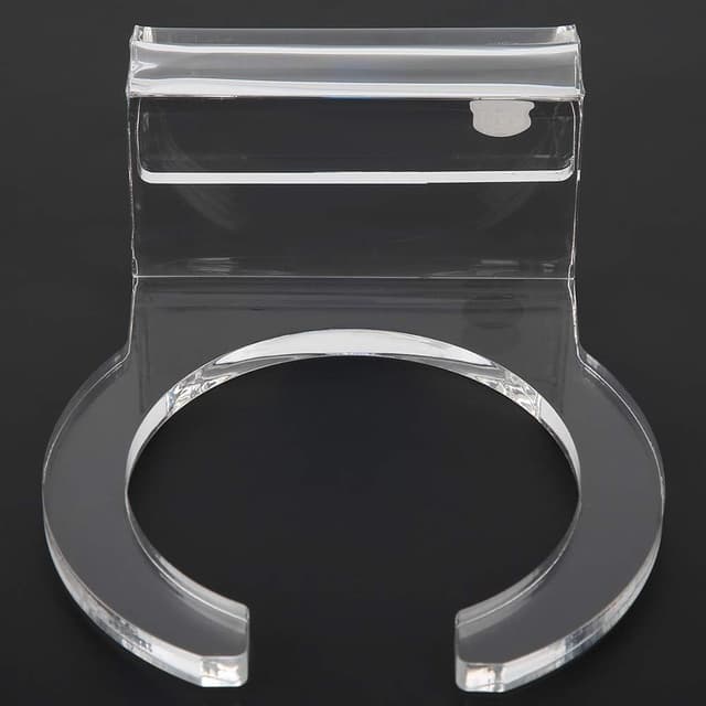 Thumbnail 6 de Tiiyee 4 inch Aquarium Filter Sock Mount Bracket (Acrylic) for Pre-sump Felt Bags
