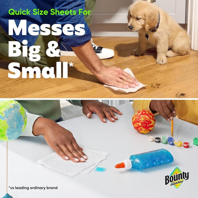 Detalle de Bounty Quick-Size Paper Towels 27 rolls