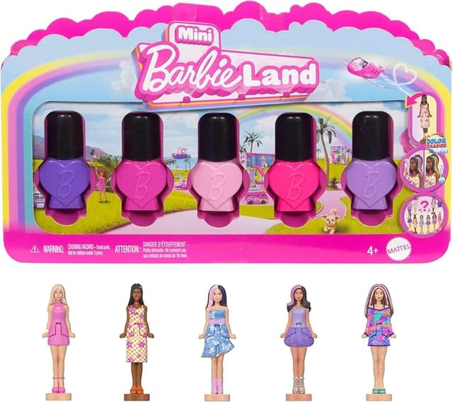 Thumbnail 6 de Barbie Mini Barbieland Set: Pintalabios y 5 Muñecas Sorpresa 💄