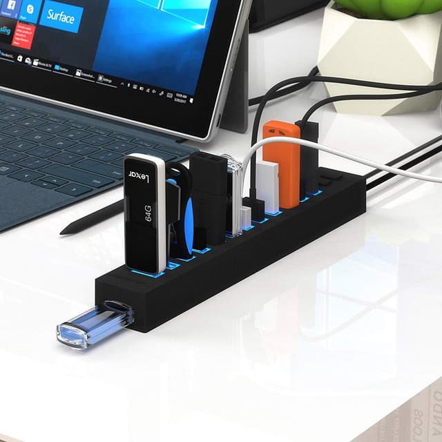 Thumbnail 6 de SABRENT USB 2.0 Hub 13 Ports