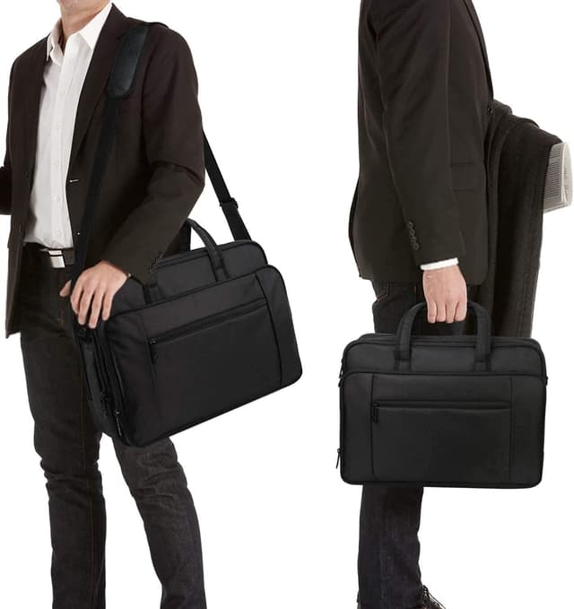 Detalle 2 de Mancro Laptop Bag 17 Inch expandable messenger