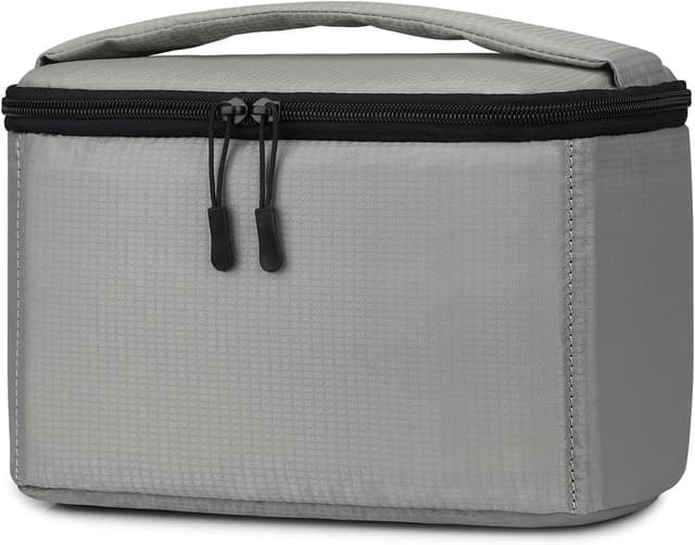 Detalle de S-ZONE borsa imbottita antiurto pieghevole per fotocamera DSLR/SLR con scomparti e protezione lenti