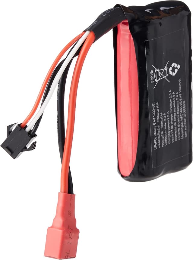 Detalle 2 de Batterie LiFePo4 Carrera 370600052 – 6,4 V 1300 mAh, format compact
