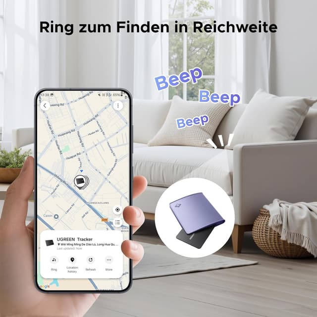 Thumbnail 6 de UGREEN FineTrack Slim S Bluetooth Tracker