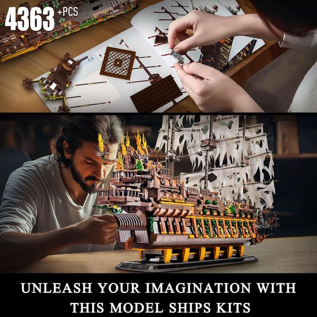 Thumbnail 5 de Mould King 13197 bateau pirate 4364 pièces