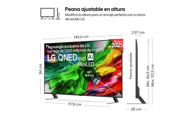 Thumbnail 2 de LG QNED85 65" MiniLED 4K 2025 Smart TV