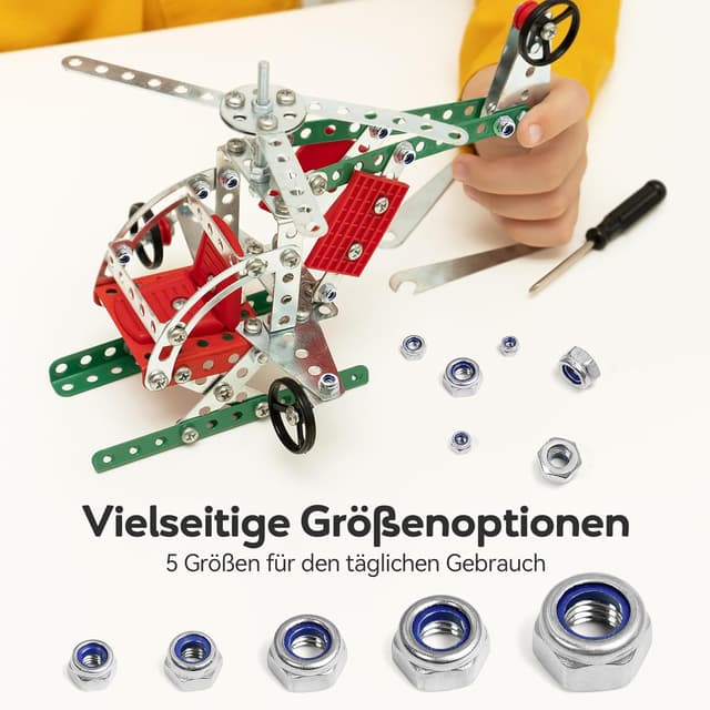 Thumbnail 4 de Sicherungsmuttern Sortiment M3–M8 180 Stück