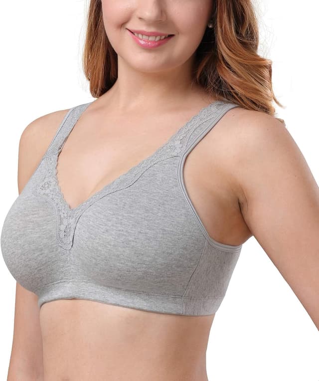 Thumbnail 2 de DotVol BH Spitze Baumwolle Ohne Bügel