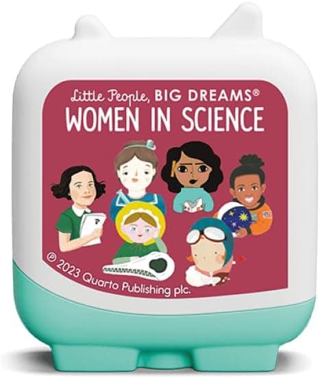Detalle de TONIES Little People, Big Dreams ‘Women in Science’ Audio Clever Pocket Tonie