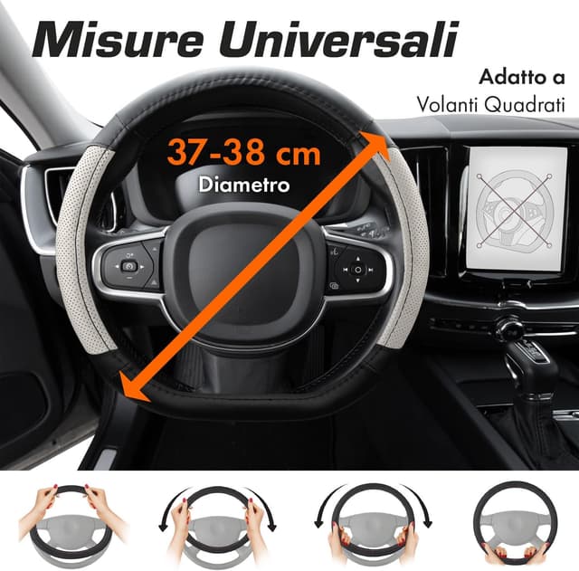 Detalle 2 de Upgrade4cars coprivolante Tipo D 37-38 cm