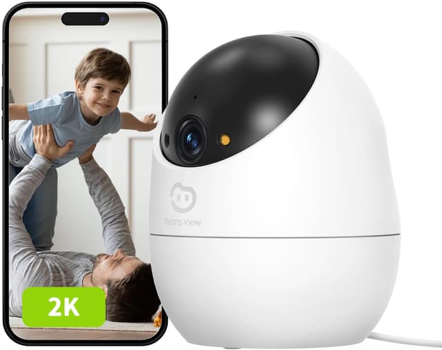 Detalle de Beans View 2K (3MP) Telecamera di Sicurezza 360°
