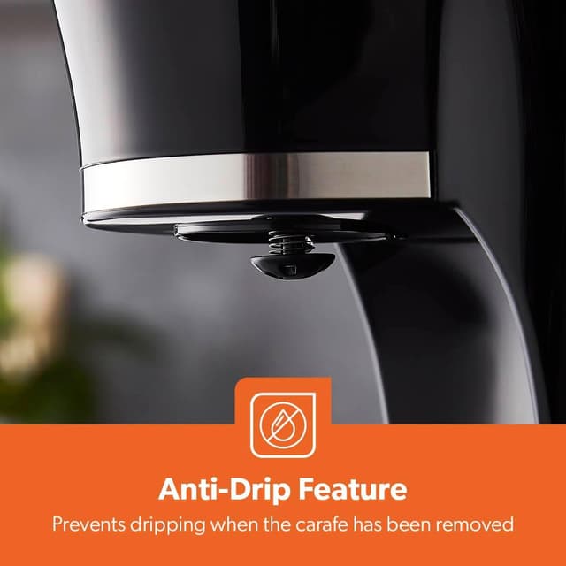 Thumbnail 6 de GEEPAS 1.5L Filter Coffee Machine, 800W