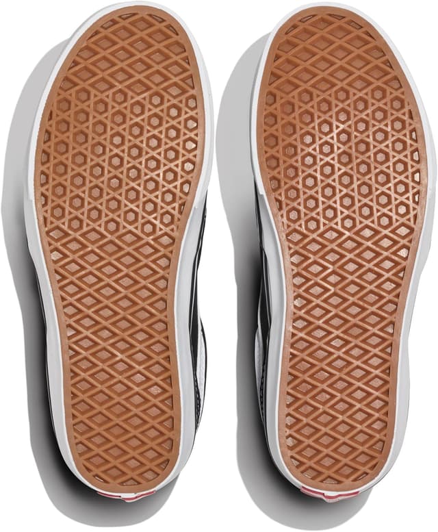 Detalle de Vans Brooklyn LS canvas trainers for men – Black/Gum