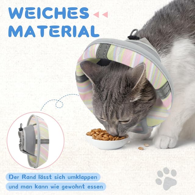 Thumbnail 2 de Weicher Katzenhalskragen 3 Größen 🐱