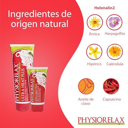 Detalle 2 de Physiorelax Ultra Heat Plus 75 ml crema de masaje