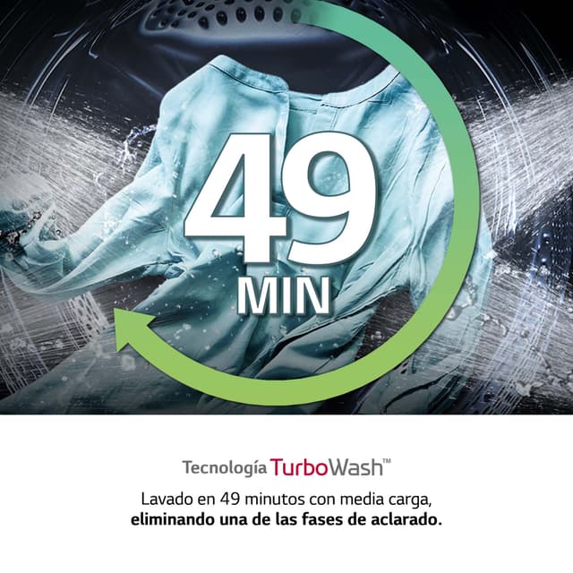 Thumbnail 3 de LG F1P1CY2T lavadora 17 kg 1.100 rpm eficiente