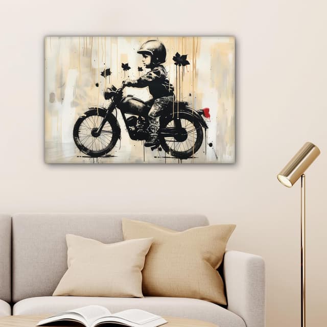 Thumbnail 5 de MuchoWow Impression sur toile 60x40 cm