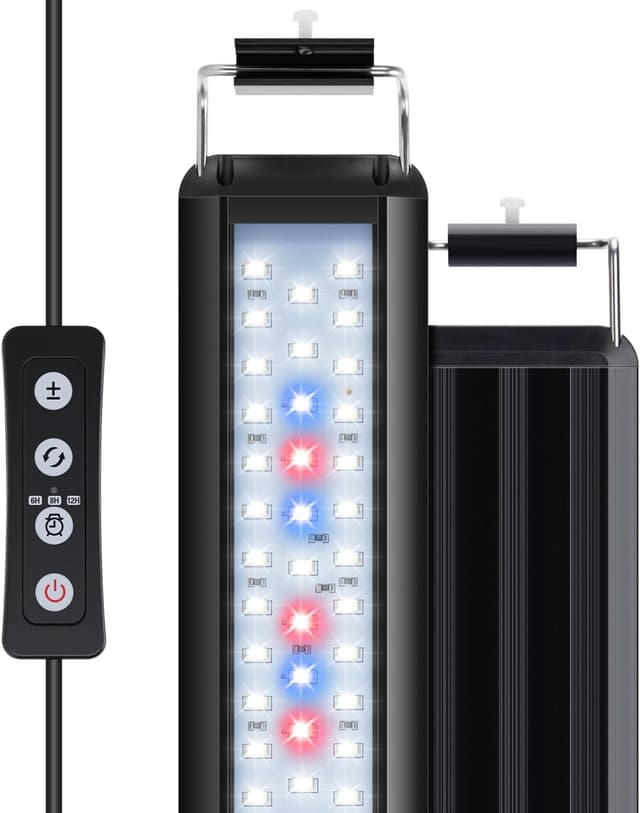 Imagen de Nobleza Luce per Acquario con Timer e 3 Colori, 10 Livelli Luminosità (42–62 cm) en OfertitasTOP