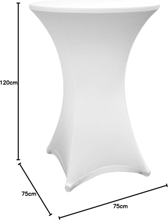 Thumbnail 6 de Lumaland housse de table haute stretch 75 cm