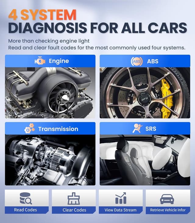 Detalle de OBDMATE OM901 OBD2 Scanner 3.5