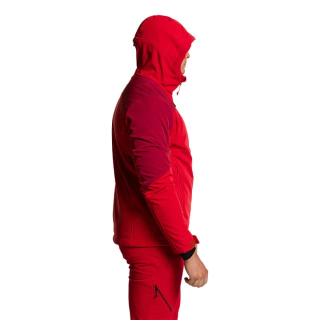 Detalle de Trangoworld Chaqueta de hombre Norwich v02 cortavientos repelente al agua