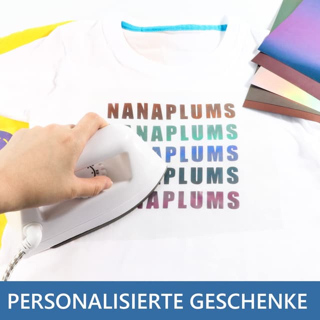 Thumbnail 6 de NANAPLUMS Chamäleon Plotterfolie 30,5×25,4 cm 🎨