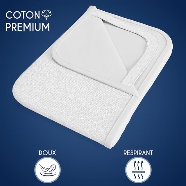 Thumbnail 4 de Dreamzie Protège Matelas 90x190 Imperméable