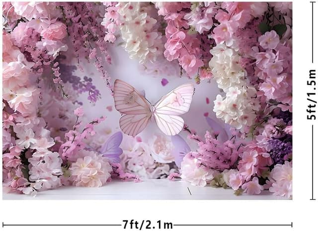 Detalle de MEHOFOND 7x5ft girl birthday photo background
