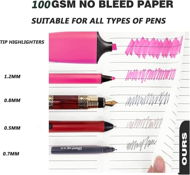 Thumbnail 6 de HwxBen Journal 360 pages DarkGreen