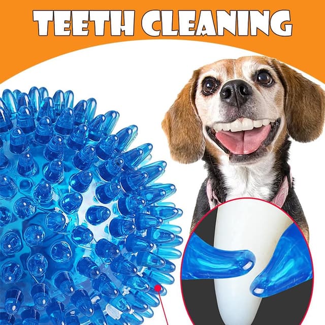 Detalle 2 de Speedy Panther squeaky dog ball toys 3 pack