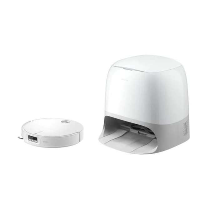 Detalle de Roborock Qrevo CurvX robot aspirador y fregasuelos con autovaciado 🤖