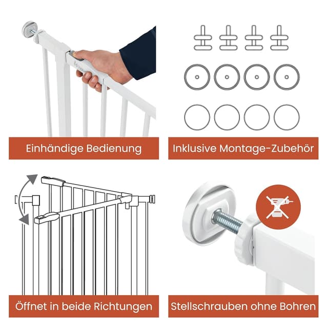 Detalle 2 de hauck Open N Stop 2 mit 21 cm Verlängerung